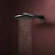 Верхній душ з тримачем Hansgrohe Raindance Alive S 300 2jet EcoSmart 24541340 чорний матовий хром
