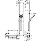Набір для душу Raindance Select S HANSGROHE Unica Comfort 26326000 хром