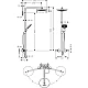 Душевая система HANSGROHE RAINDANCE SELECT S SHOWERPIPE 27129400