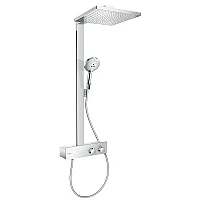 Душова система з термостатом Hansgrohe Raindance E 300 1Jet Showerpipe 350 27361700 білий матовий