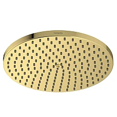 Верхний душ Hansgrohe Raindance S 240 1jet PowderRain EcoSmart+ 28821990 золото