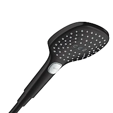 Ручний душ Hansgrohe Raindance Select E 120 3jet PowderRain EcoSmart+ 28729670 чорний матовий