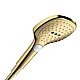 Ручний душ Hansgrohe Raindance Select E 120 3jet PowderRain EcoSmart+ 28729990 золото