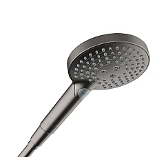 Ручной душ Hansgrohe Raindance Select S 120 3jet PowderRain EcoSmart 26515340 черный матовый хром