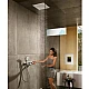 Верхний душ Hansgrohe Raindance E 1jet EcoSmart 400x400 26253700 белый матовый