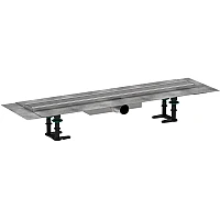 Комплект душевого трапа для плоского монтажа Hansgrohe RainDrain Compact 56164800 700 мм