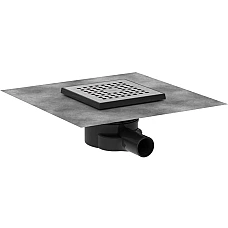 Точечный трап Hansgrohe RainDrain Point 56248800 Brushed Stainless Steel 150/150 мм