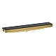 Шлангове під'єднання з поличкою L Hansgrohe Porter 500 Rainfiniti 26843990 Polished Gold Optic