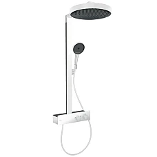 Душова система з термостатом Hansgrohe Rainfinity Showerpipes 26853700 Matt White
