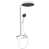 Душова система з термостатом Hansgrohe Rainfinity Showerpipes EcoSmart 28742700 Matt White