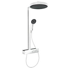 Душова система з термостатом Hansgrohe Rainfinity Showerpipes EcoSmart 28742700 Matt White