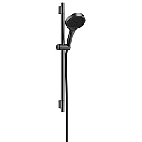 Душевой набор с душевой стойкой S Puro 65 см Hansgrohe Rainfinity 28745340 Brushed Black Chrome