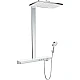 Душова система з термостатом колір білий/хром HANSGROHE Rainmaker Select Showerpipe 460 27109400