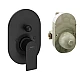 Смеситель для ванной скрытого монтажа Hansgrohe Rebris E 72458670 Black Matt
