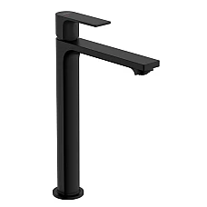 Змішувач для умивальника з д/к pop-up Hansgrohe Rebris E 240 CoolStart 72591670 Matt Black