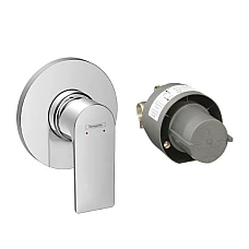 Смеситель для душа скрытого монтажа Hansgrohe Rebris E 72658000 Chrome