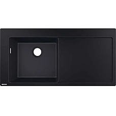 Кухонна мийка полиця праворуч Graphiteblack Hansgrohe S5110-F450 43330170