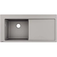 Кухонна мийка полиця праворуч Concretegrey Hansgrohe S5110-F450 43330380