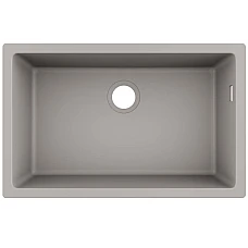 Кухонна мийка під стільницю Concretegrey Hansgrohe S510-U660 43432380