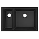 Кухонная мойка под столешницу Graphiteblack Hansgrohe S510-U635 43433170