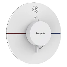 Термостат скрытого монтажа на 1 потребитель Hansgrohe ShowerSelect Comfort S 15553700 Matt White