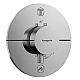 Термостат скрытого монтажа на 2 потребителя Hansgrohe ShowerSelect Comfort S 15554000 Chrome