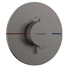 Термостат скрытого монтажа на 1 потребитель Hansgrohe ShowerSelect Comfort S 15559340 Brushed Black Chrome