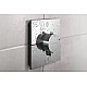 Термостат на 2 споживача Hansgrohe ShowerSelect Comfort E 15572700 Matt White