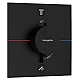 Термостат на 2 потребителя Hansgrohe ShowerSelect Comfort E 15572670 Matt Black