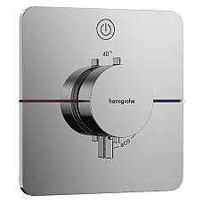 Термостат скрытого монтажа на 1 потребитель Hansgrohe ShowerSelect Comfort Q 15581000 Chrome