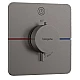 Термостат скрытого монтажа на 1 потребитель Hansgrohe ShowerSelect Comfort Q 15581340 Brushed Black Chrome