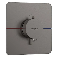 Термостат скрытого монтажа на 1 потребитель Hansgrohe ShowerSelect Comfort Q 15588340 Brushed Black Chrome