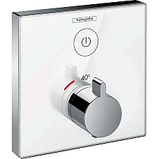 Термостат для душу HANSGROHE ShowerSelect 15737400 хром білий