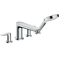 Змішувач врізний на край ванни на 4 отвори HANSGROHE TALIS E 71748000