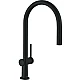 Змішувач кухонний з витяжним виливом Hansgrohe Talis 210 1jet Matt Black 72802670