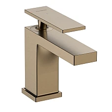 Змішувач для умивальника Hansgrohe Tecturis E 80 CoolStart 73001140 Brushed Bronze