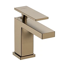 Смеситель для умывальника pop-up Hansgrohe Tecturis E 80 CoolStart 73002140 Brushed Bronze