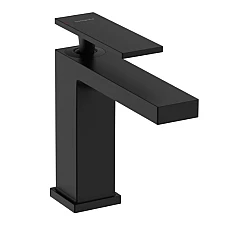 Змішувач для умивальника pop-up Hansgrohe Tecturis E 110 73010670 Matt Black