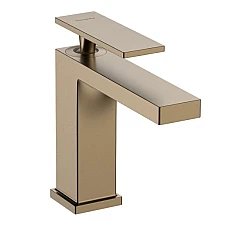 Змішувач для умивальника Hansgrohe Tecturis E 110 73011140 Brushed Bronze