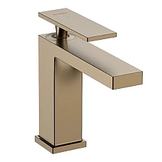 Змішувач для умивальника Hansgrohe Tecturis E 110 CoolStart 73012140 Brushed Bronze