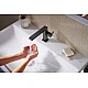 Змішувач для умивальника push-open Hansgrohe Tecturis E 110 CoolStart 73020670 Matt Black