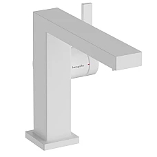 Змішувач для умивальника Hansgrohe Tecturis E 110 CoolStart 73021700 Matt White