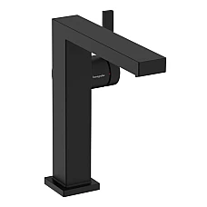 Смеситель для умывальника push-open Hansgrohe Tecturis E 150 CoolStart 73040670 Matt Black