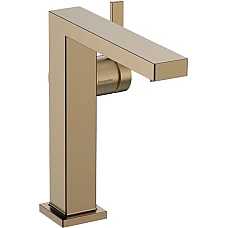 Змішувач для умивальника Hansgrohe Tecturis E 150 CoolStart 73041140 Brushed Bronze