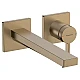 Смеситель для раковины скрытого монтажа Hansgrohe Tecturis E 73051140 Brushed Bronze