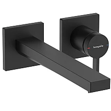 Змішувач для раковини прихованого монтажу Hansgrohe Tecturis E 73051670 Matt Black