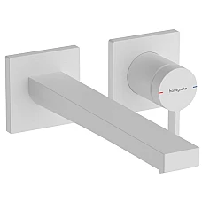 Смеситель для раковины скрытого монтажа Hansgrohe Tecturis E 73051700 Matt White
