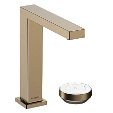 Змішувач для умивальника Hansgrohe Tecturis E 150 CoolStart на 2 отвори 73053140 Brushed Bronze