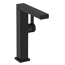 Змішувач для умивальника push-open Hansgrohe Tecturis E 210 Fine CoolStart 73060670 Matt Black