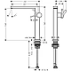 Смеситель для умывальника push-open Hansgrohe Tecturis E 240 CoolStart 73070000 Chrome